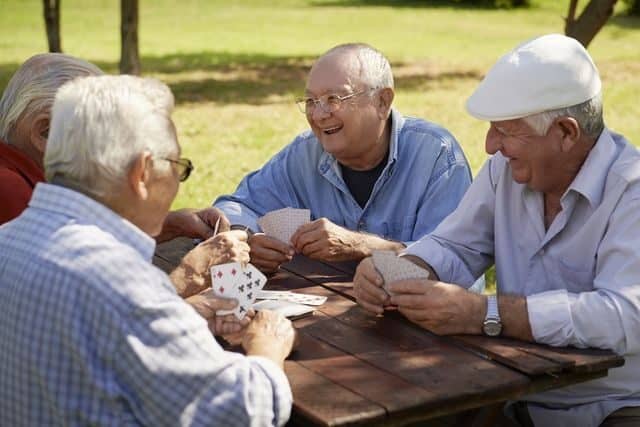 self care senior friends