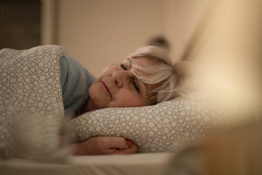 self care senior sleeping 2