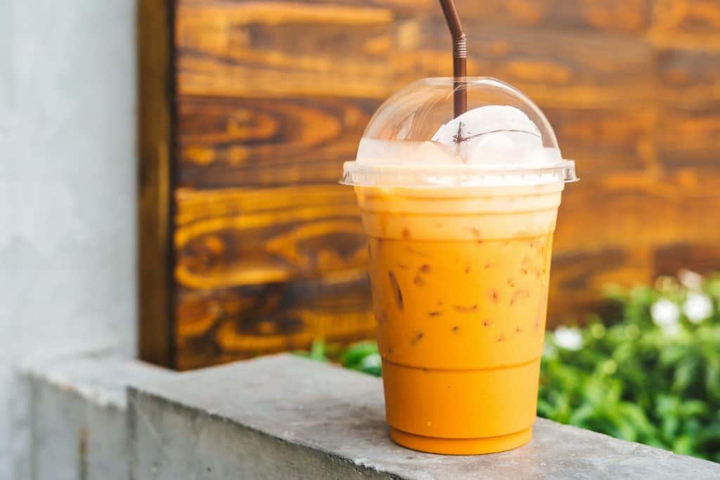 Thai milk tea