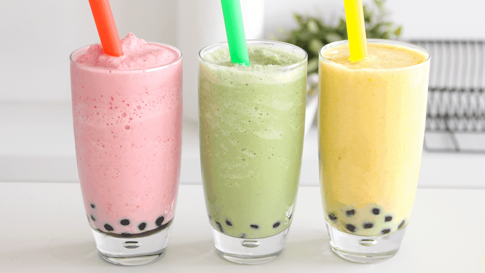 bubble tea flavors