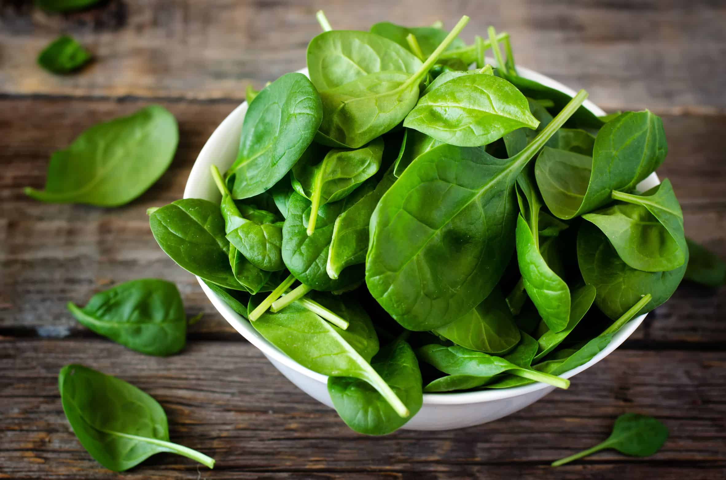 spinach for brain foods